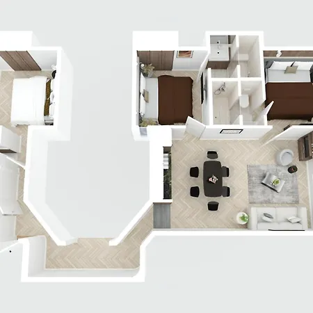 アパート Harmony Collection Iii 3br 6p Opera Grevin *